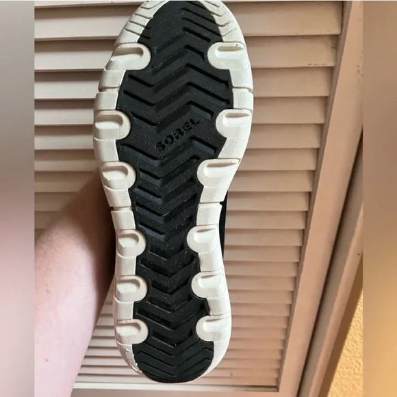 Sorel Faux Fur Waterproof Black Boots - Picture 5 of 6